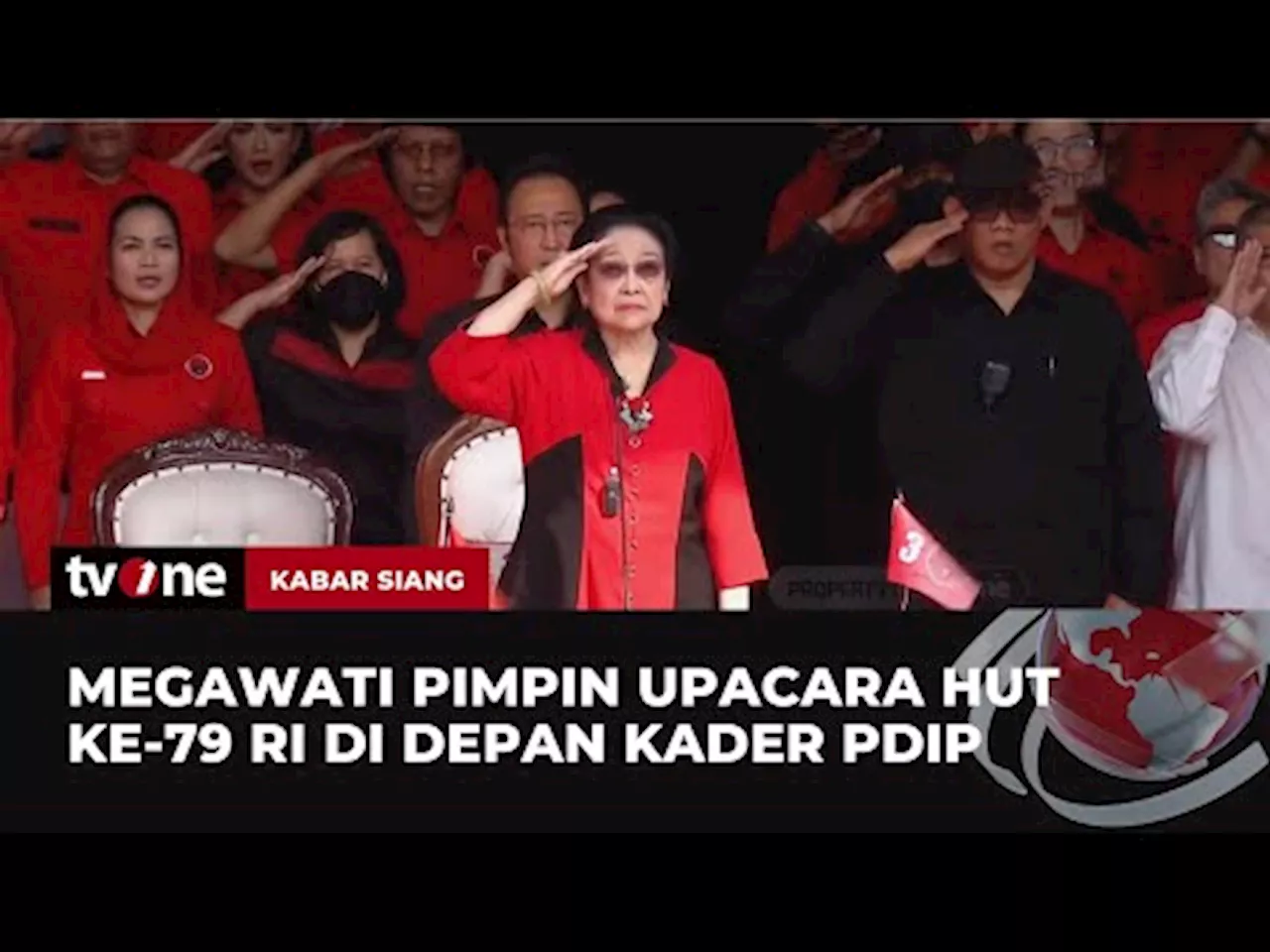 Tak Hadir di IKN, Megawati Pimpin Upacara di Depan 5000 Kader PDIP