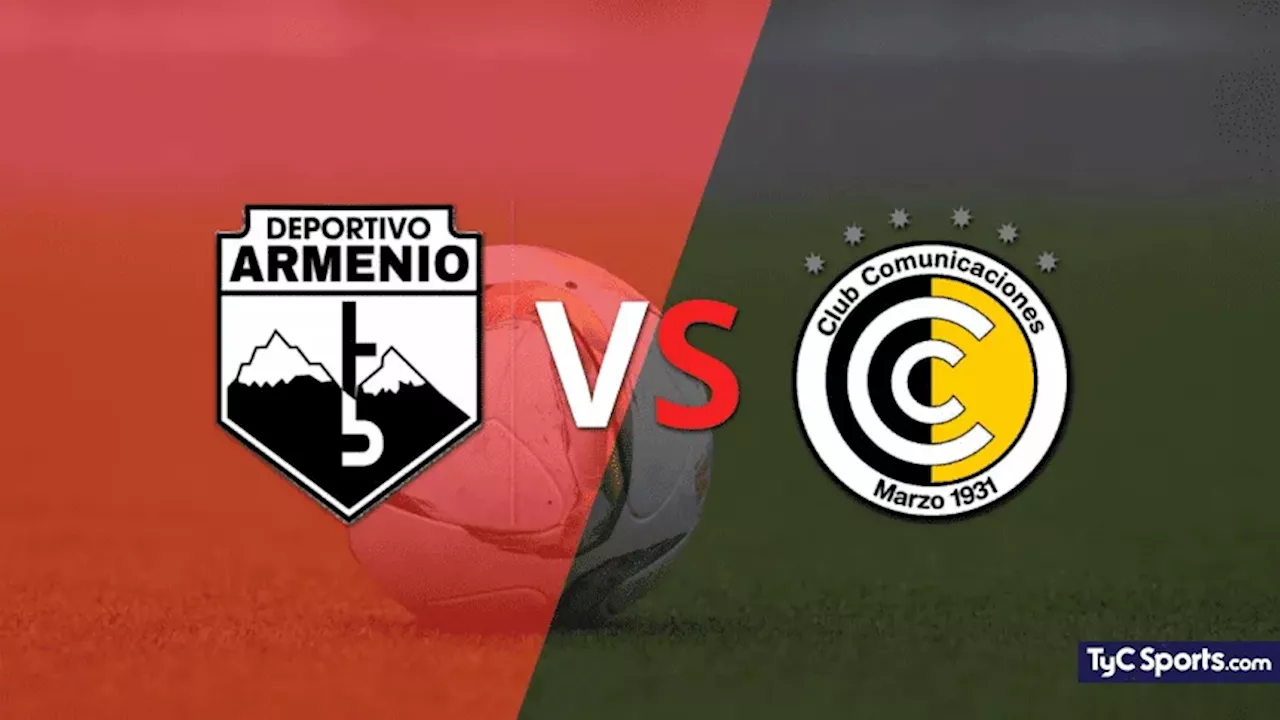 Dep. Armenio vs. Comunicaciones en vivo: cómo verlo, horario y TV