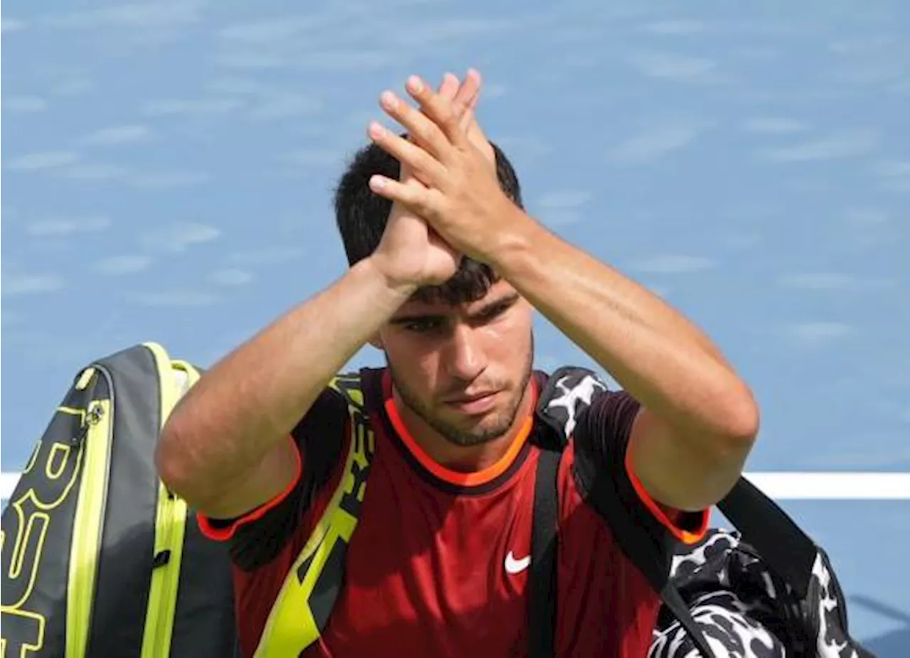 Carlos Alcaraz pide perdón tras perder la cabeza luego de perder contra Gael Monfils