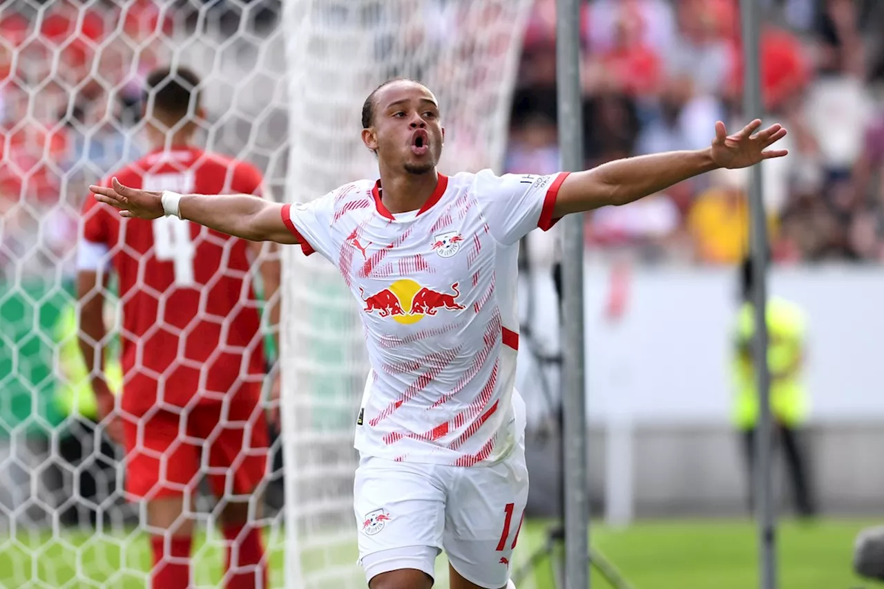 Simons trefzeker bij Leipzig, ook Malen en Dortmund door in DFB Pokal