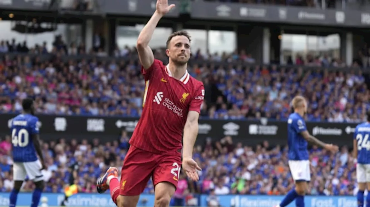 Hasil Premier League Ipswich Town Vs Liverpool, Diogo Jota Pecah Kebuntuan