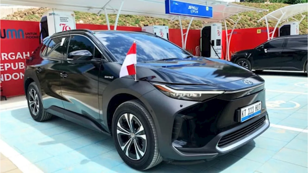 Toyota Ready with bZ4X for Indonesia’s Independence Day Celebration at IKN