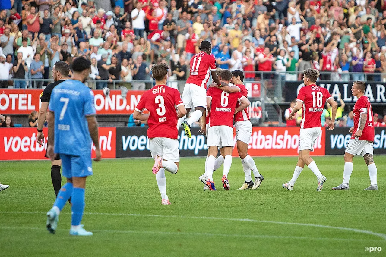 AZ wint met goed spel van NEC, dat nog altijd op nul punten staat in Eredivisie