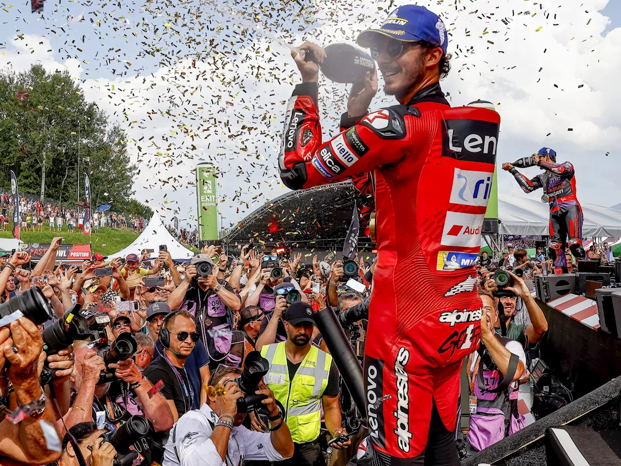 Weltmeister Bagnaia gewinnt MotoGP-Sprint in Spielberg