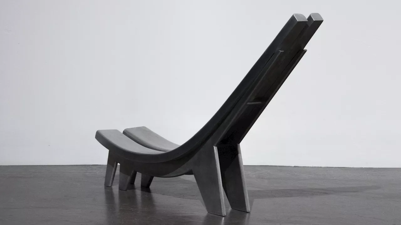 First look: Serwaa is a six-legged chair by Giles Tettey Nartey