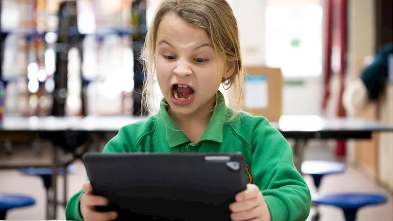 Study finds children who frequently use tablets are more likely to have outbursts