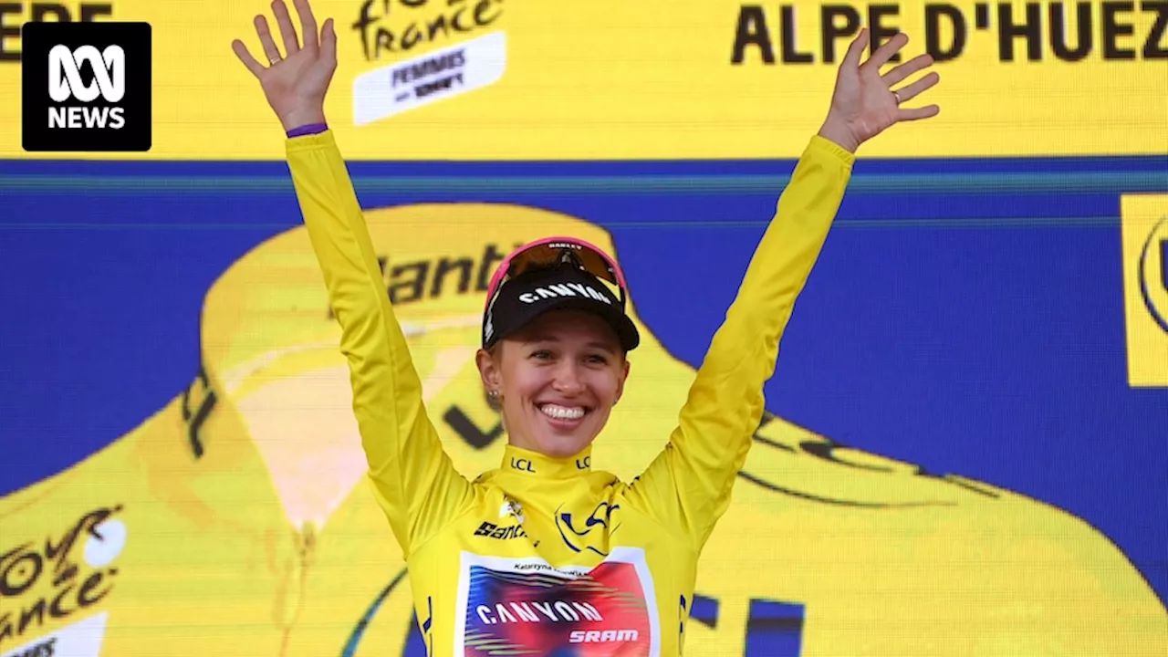 Katarzyna Niewiadoma fights off Demi Vollering to win first Tour de France Femmes title