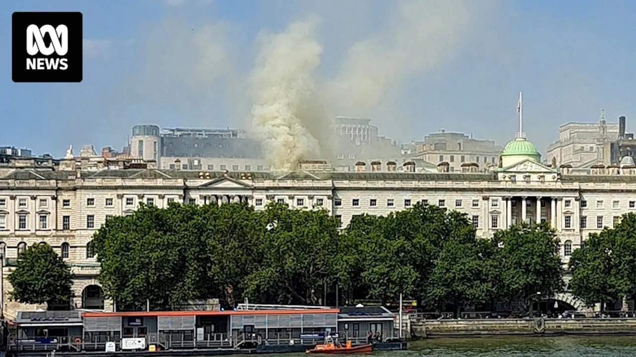 Van Gogh artworks safe after firefighters called to London's Somerset House