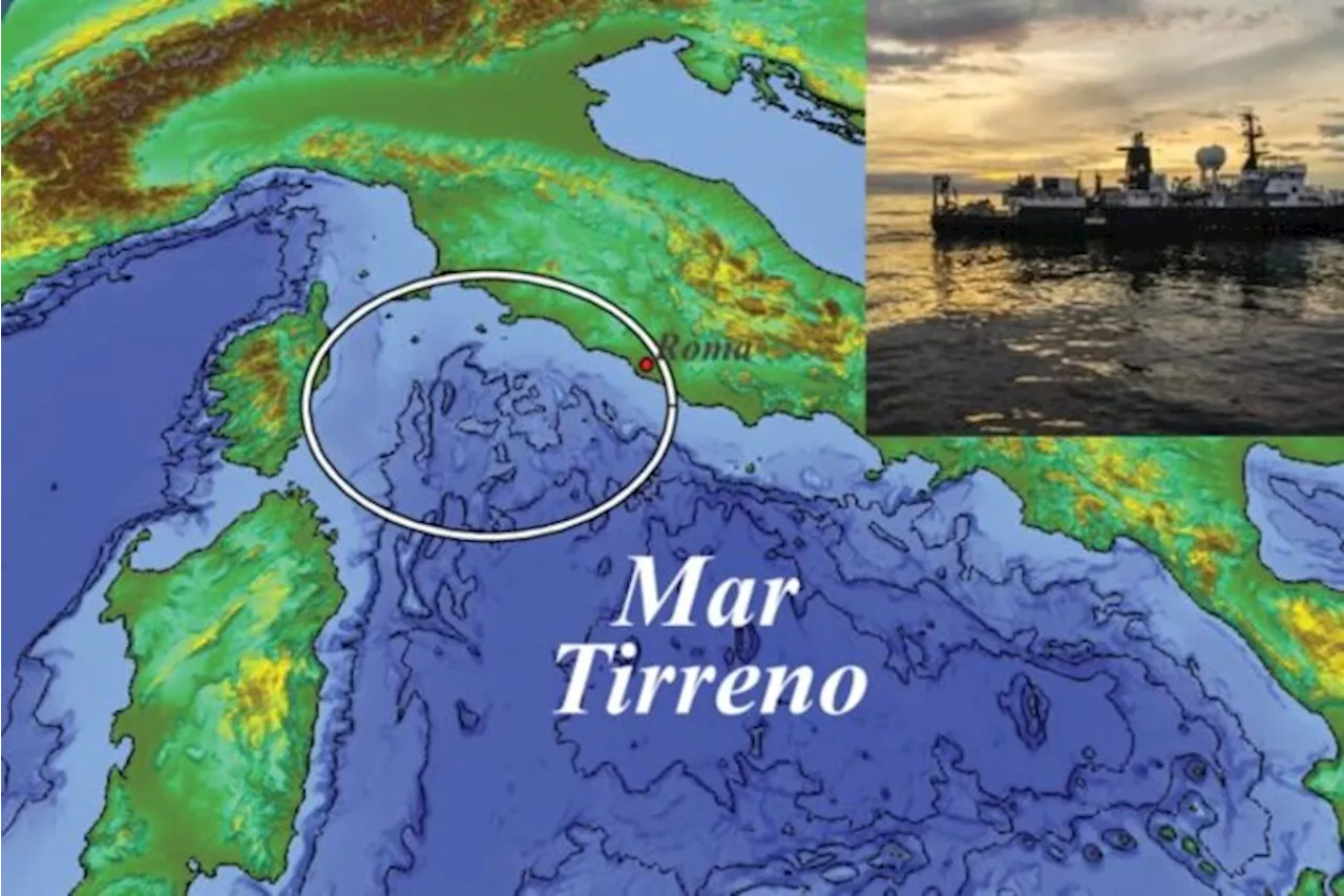 Intentan reconstruir la historia del mar Tirreno