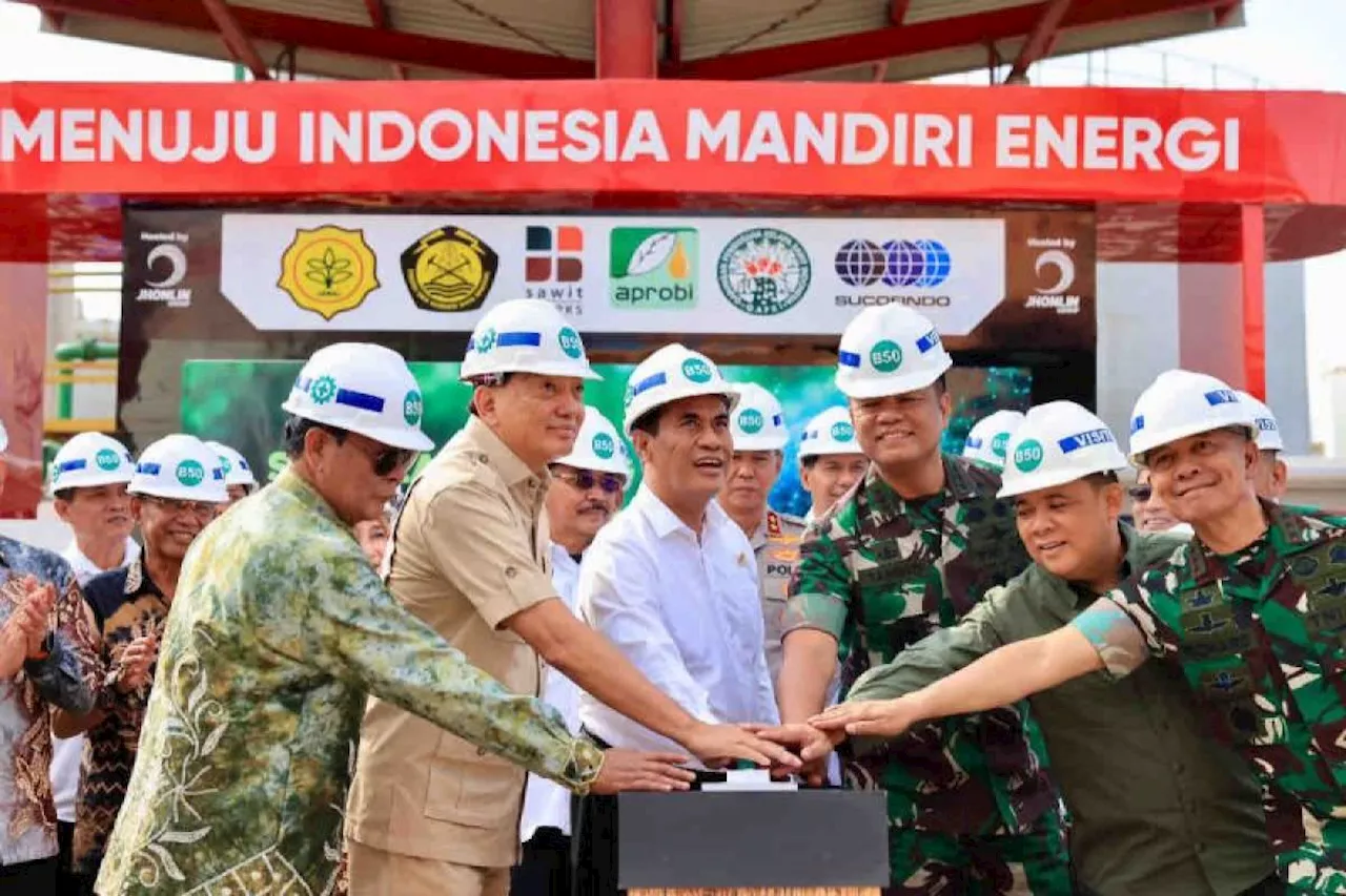 Mentan uji coba implementasi biodiesel B50 di Kalimantan Selatan