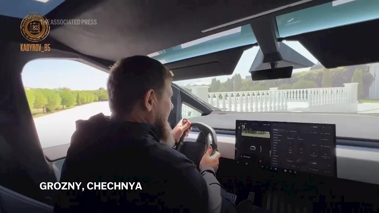 Chechen warlord Kadyrov invites Musk to Russia after being filmed driving Cybertruck