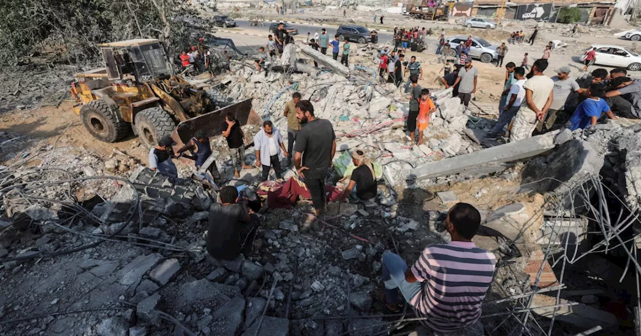 Israeli strike kills at least 17 Palestinians in central Gaza, health officials say