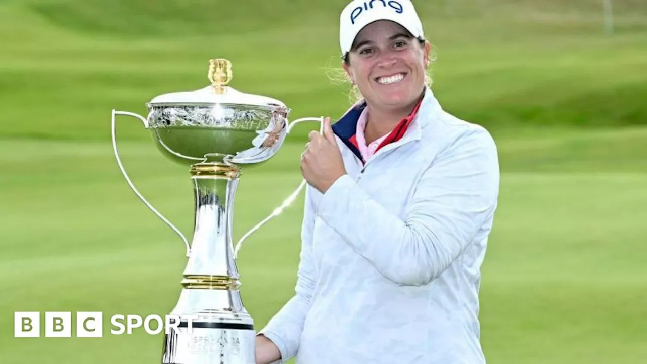 Women's Scottish Open: Lauren Coughlin secures four-shot win