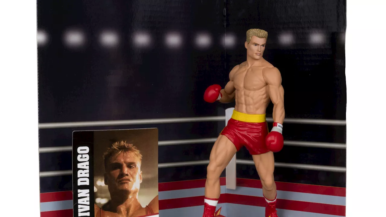 Ivan Drago Enters the Ring with New Rocky IV Statue from McFarlane 