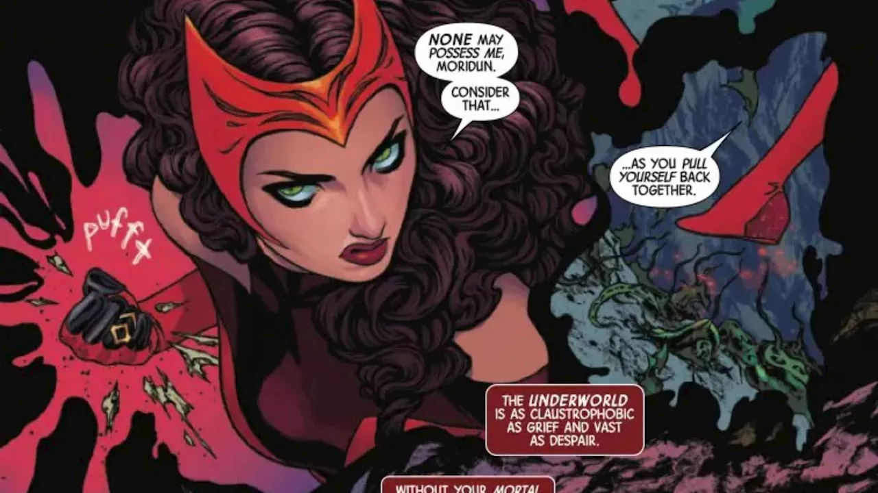 Scarlet Witch #3 Preview: Wanda vs. Lore – A Necromantic Showdown