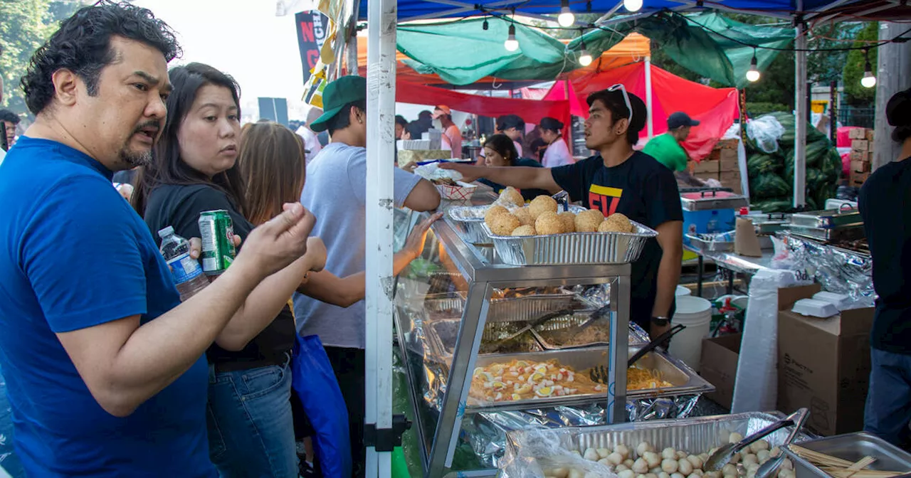 There's a huge Filipino food and cultural festival in Toronto this week