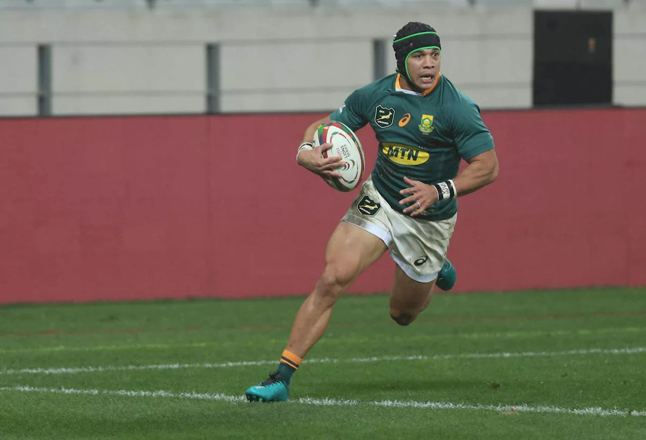 Delighted Cheslin Kolbe says facing the All Blacks is always tough