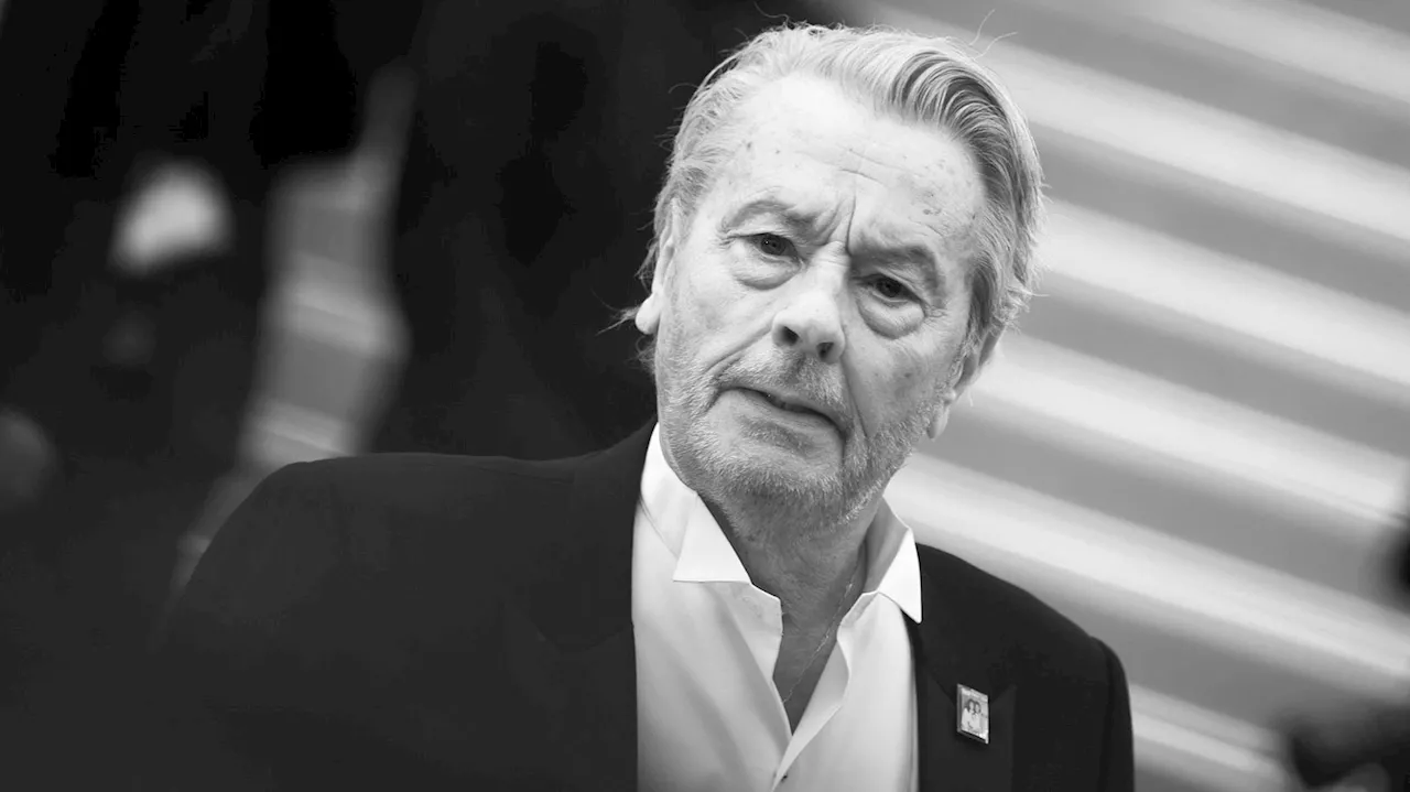 Französischer Schauspieler Alain Delon ist tot