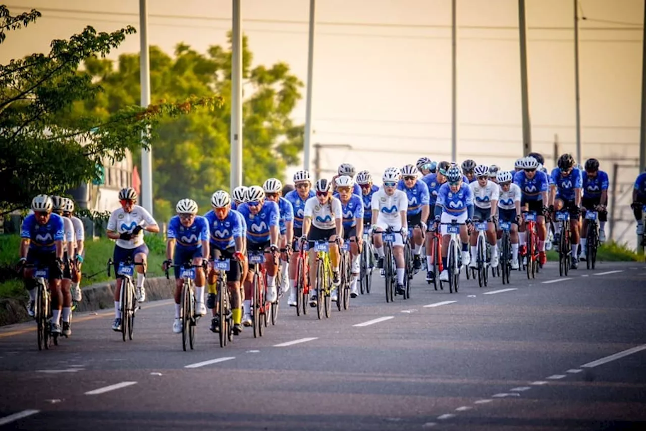 Inició el Reto Movistar con Peter Sagan y más de 1.400 ciclistas en Cartagena