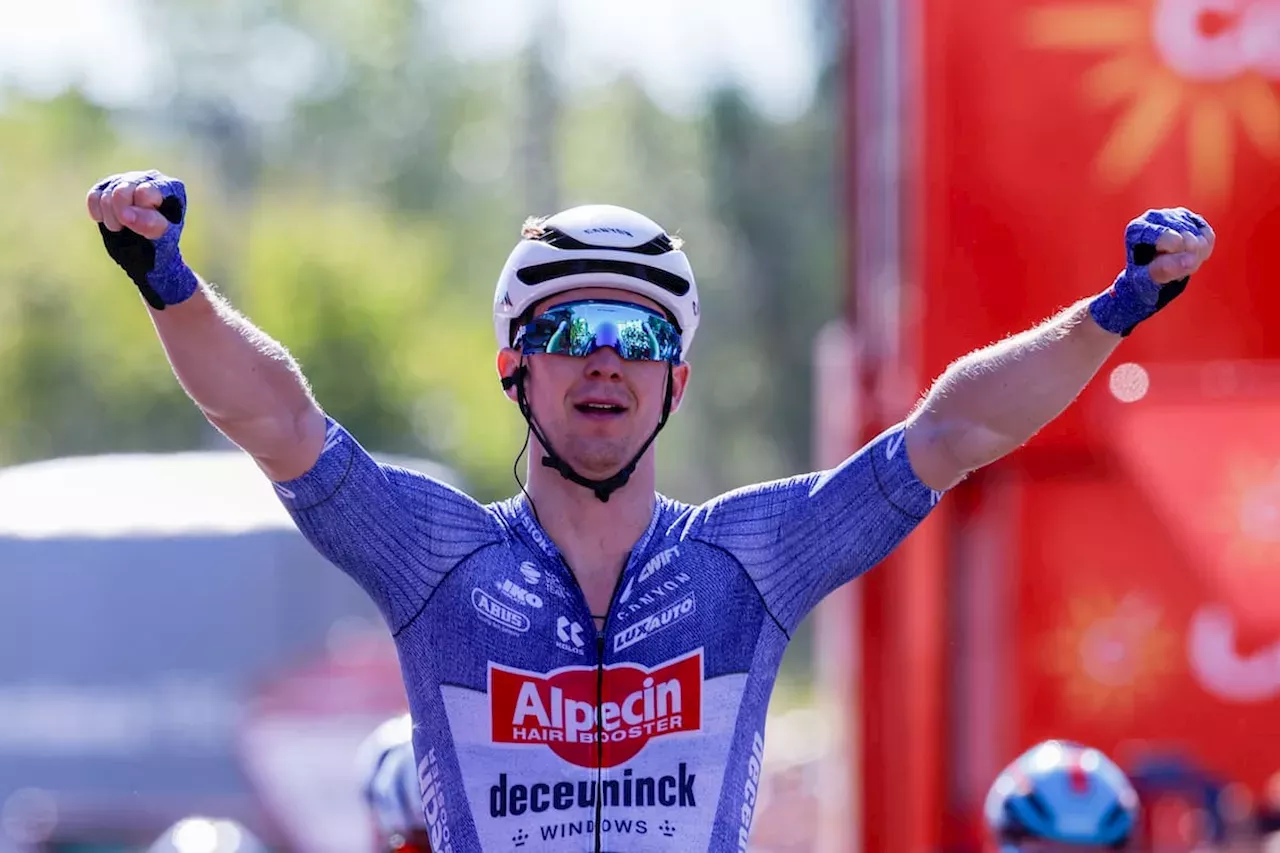 Kaden Groves gana la segunda etapa de la Vuelta; Van Aert, nuevo líder