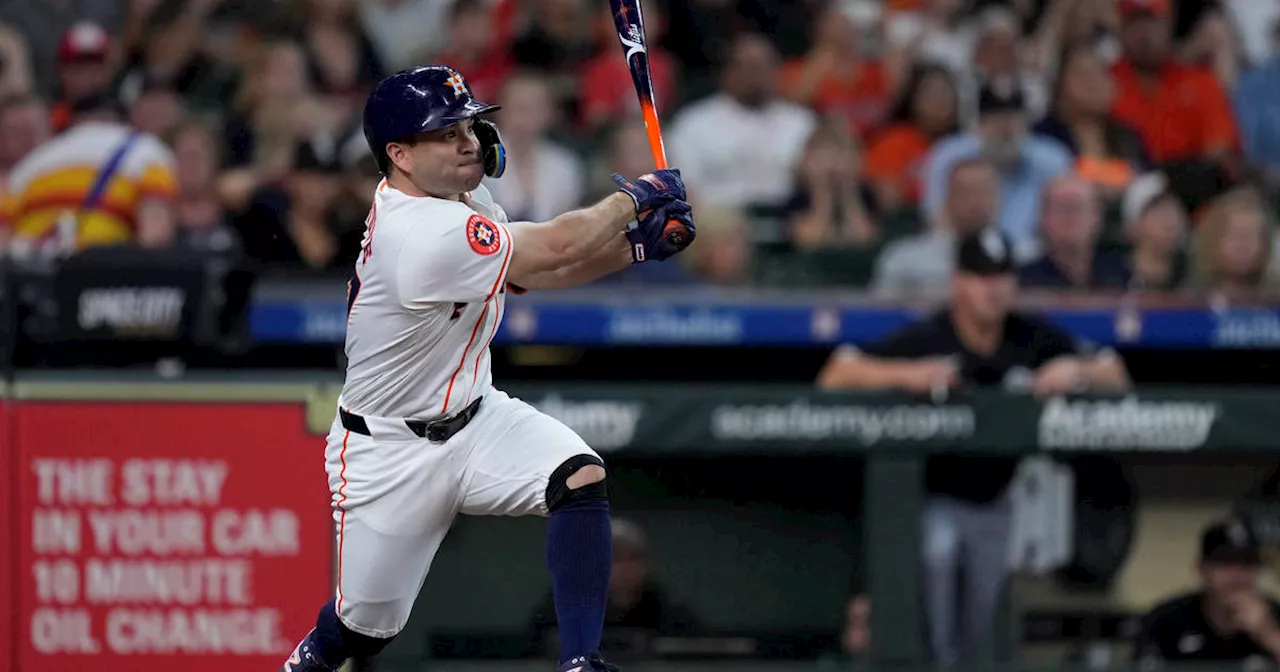 Jose Altuve drives in 2 as Astros down White Sox 6-1