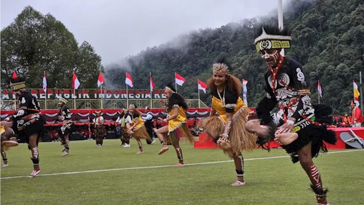 Parade Tarian Nusantara, Bawa Pesan Harmoni dari Tembagapura