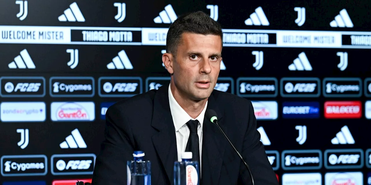 Thiago Motta diretta conferenza prima di Juve-Como: segui LIVE