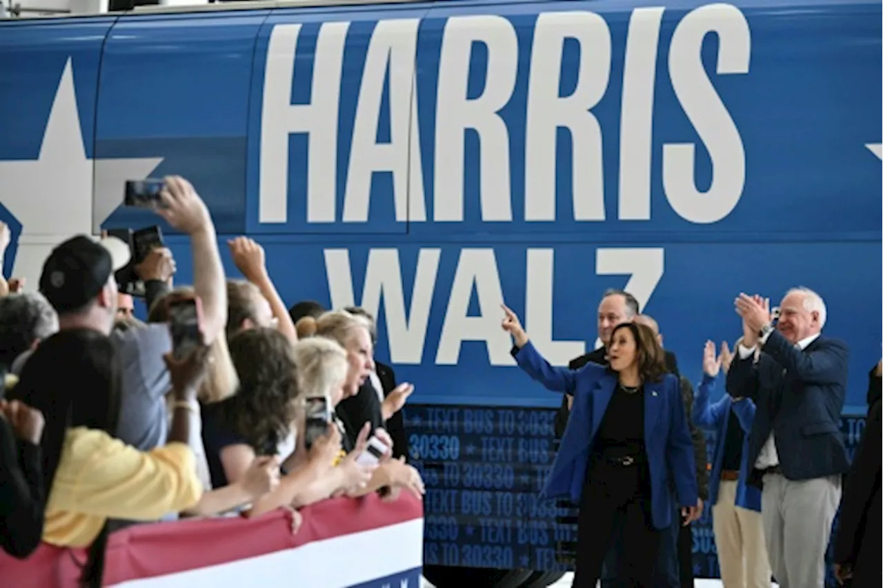 Avant la convention démocrate, Kamala Harris en campagne dans l'Etat clé de Pennsylvanie