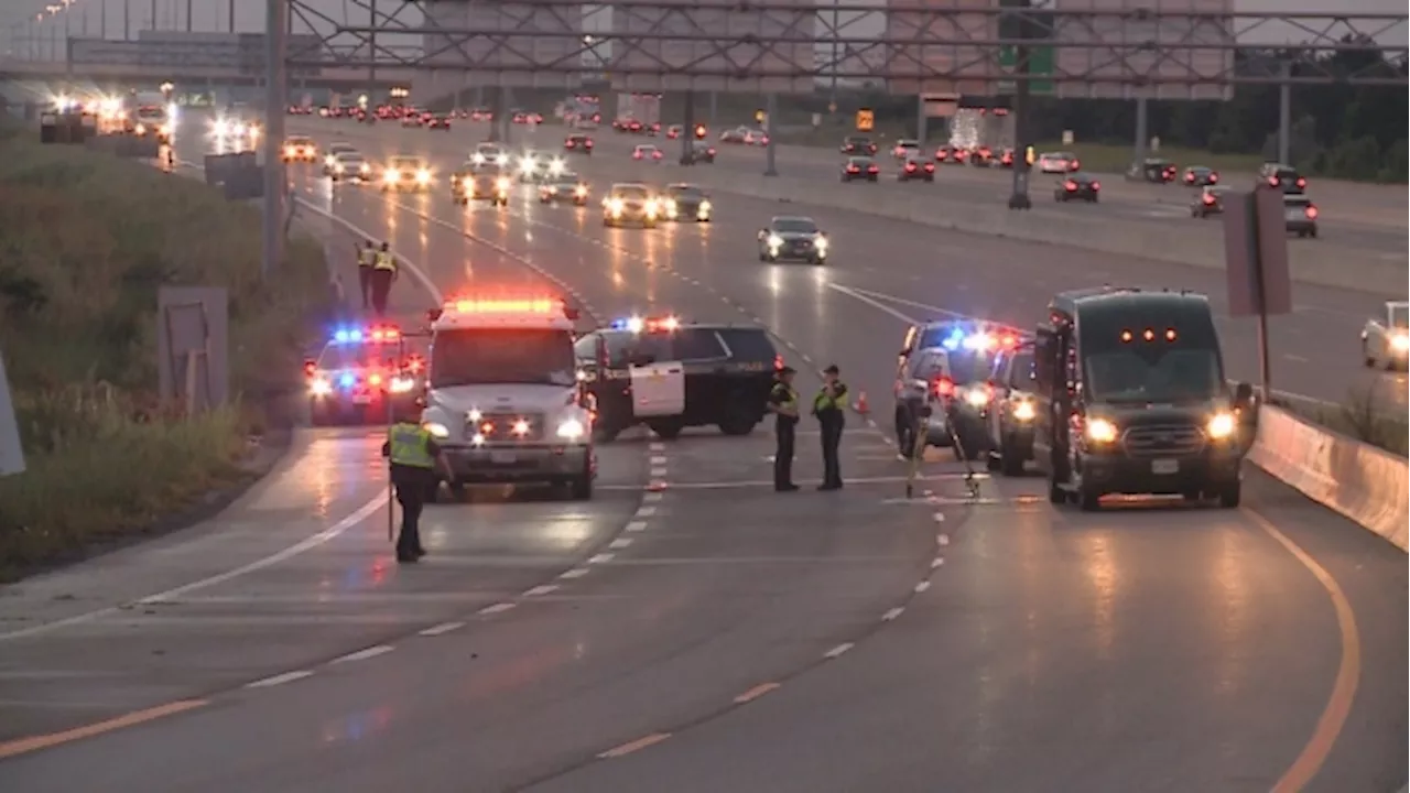 Crash on highway in Mississauga leaves man in critical condition