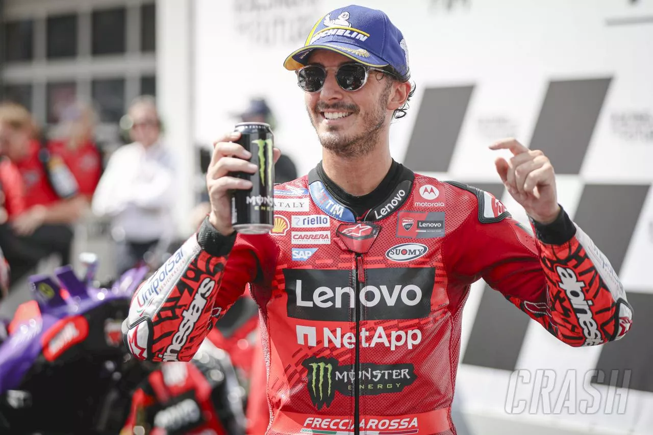 Pecco Bagnaia storms to Austrian MotoGP win to claim championship lead