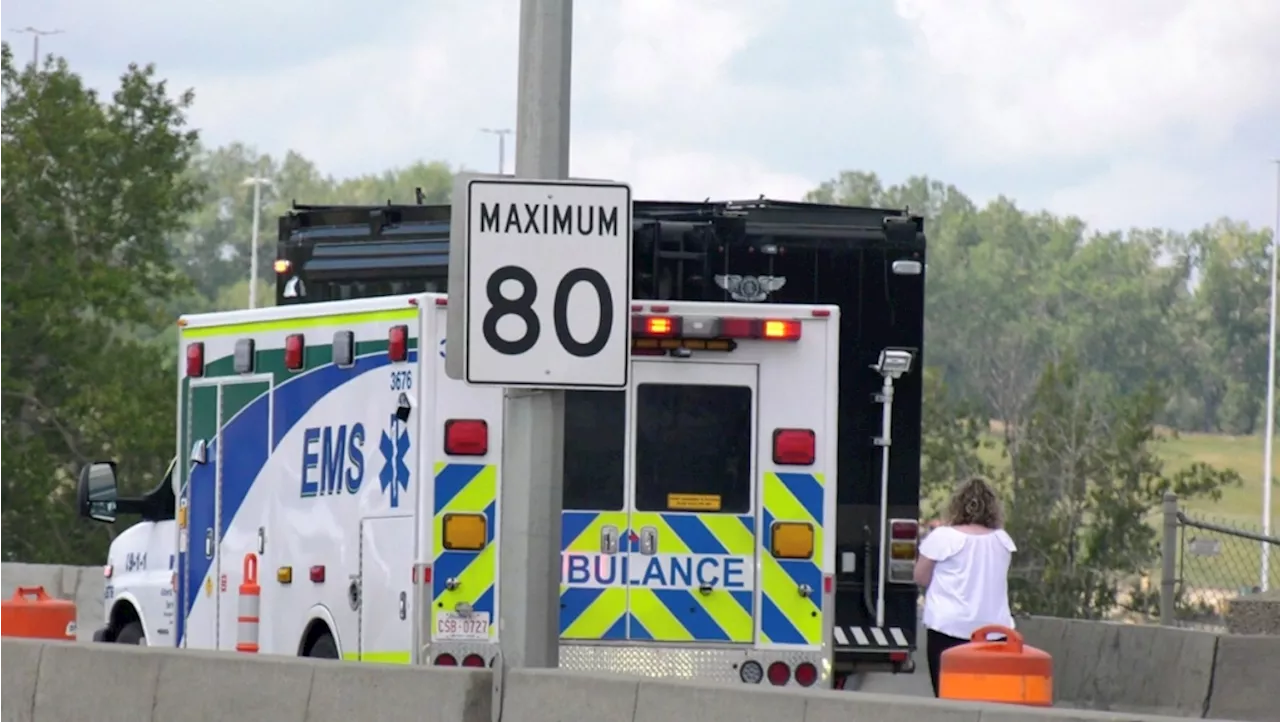 1 dead in 3-vehicle crash on Deerfoot Trail