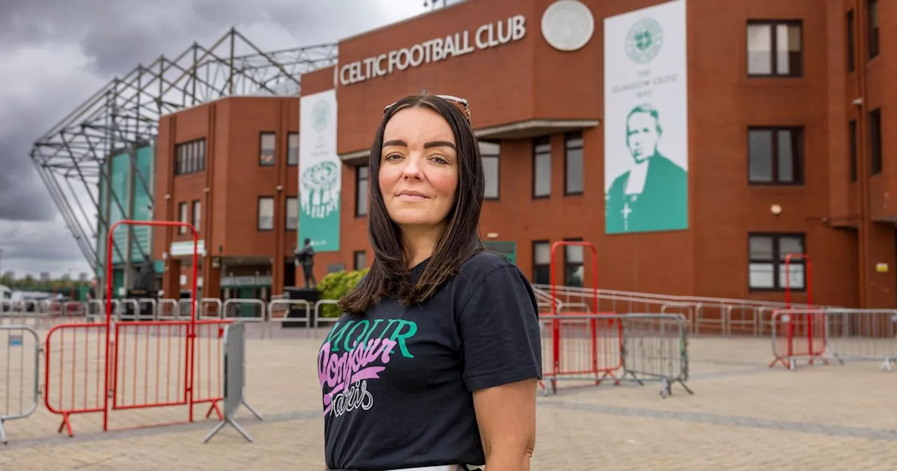 Celtic legend's daughter takes cancer awareness fight to streets near Parkhead