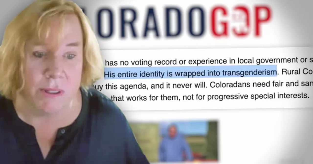 Colorado GOP attacks transgender Democratic challenger in email