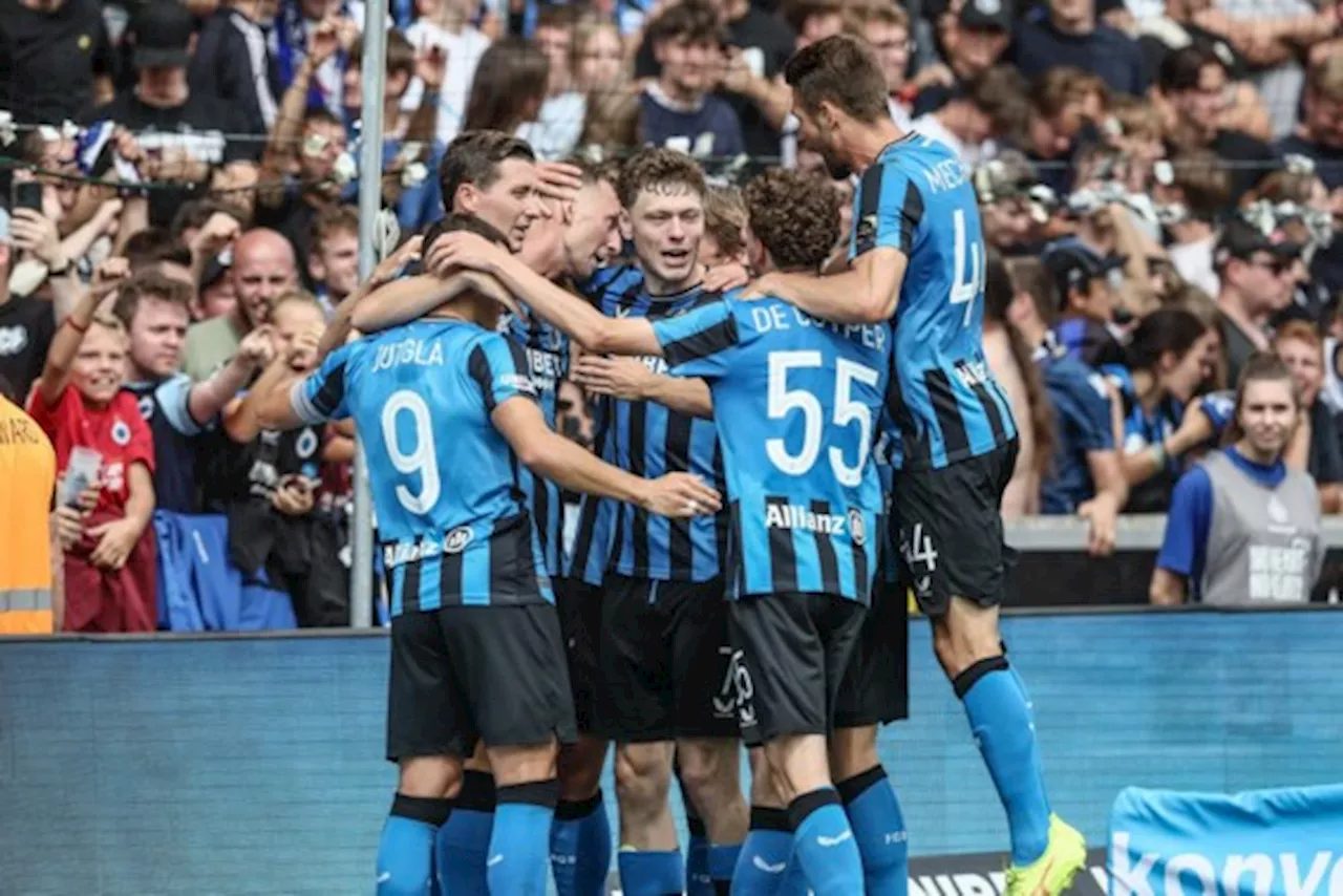 Club Brugge houdt de punten thuis met late strafschop