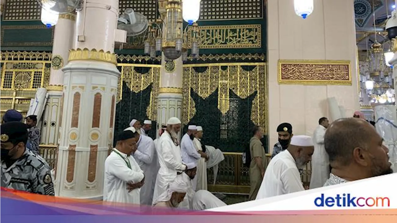 6 Pilar Raudhah di Masjid Nabawi, Saksi Bisu Sejarah Hidup Nabi