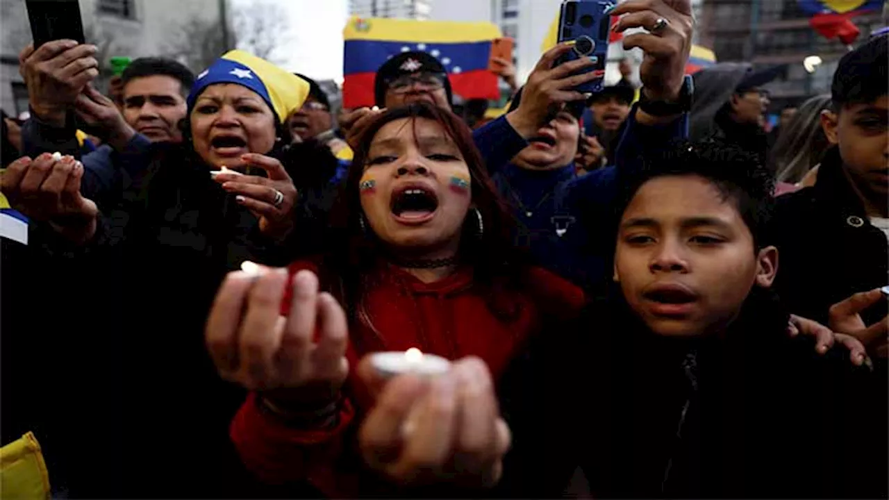 Venezuelan opposition protests as election dispute drags on