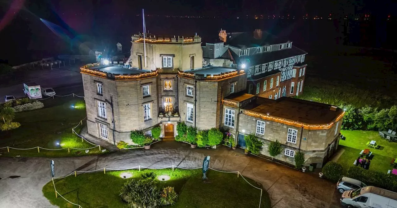 Beautiful 500-year-old castle hotel with coastline views