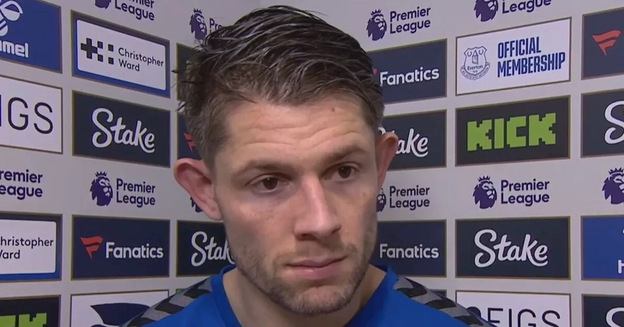 What James Tarkowski told Everton's players in dressing room just minutes after Brighton defeat