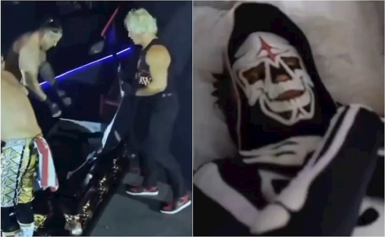 VIDEO: Triple A realiza polémico homenaje y 'revive' a La Parka