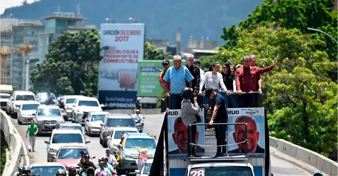 Confiscan camión que la opositora María Corina Machado usaba de tarima de mítines en Venezuela