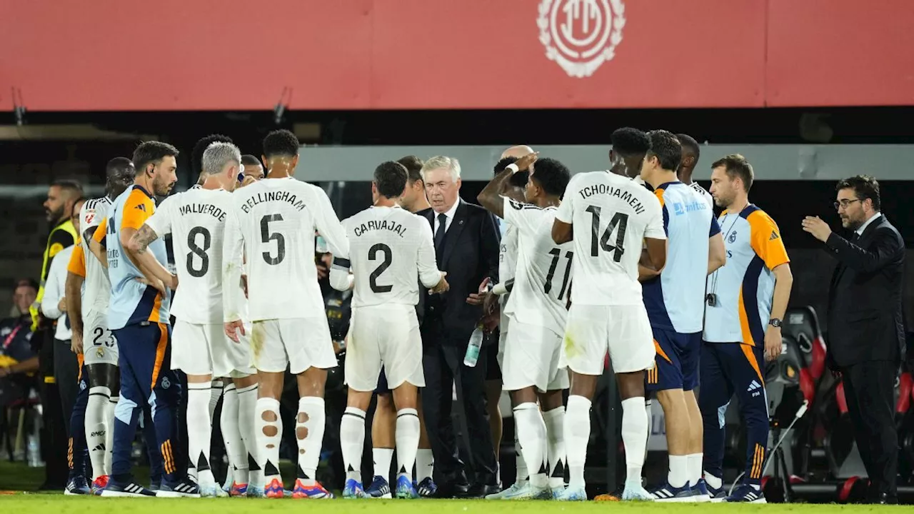 Real Madrid lacked 'commitment, attitude' in Mallorca draw