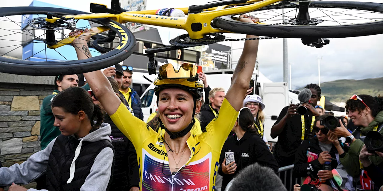 Cyclisme : la Polonaise Katarzyna Niewiadoma remporte le Tour de France femmes pour quatre secondes