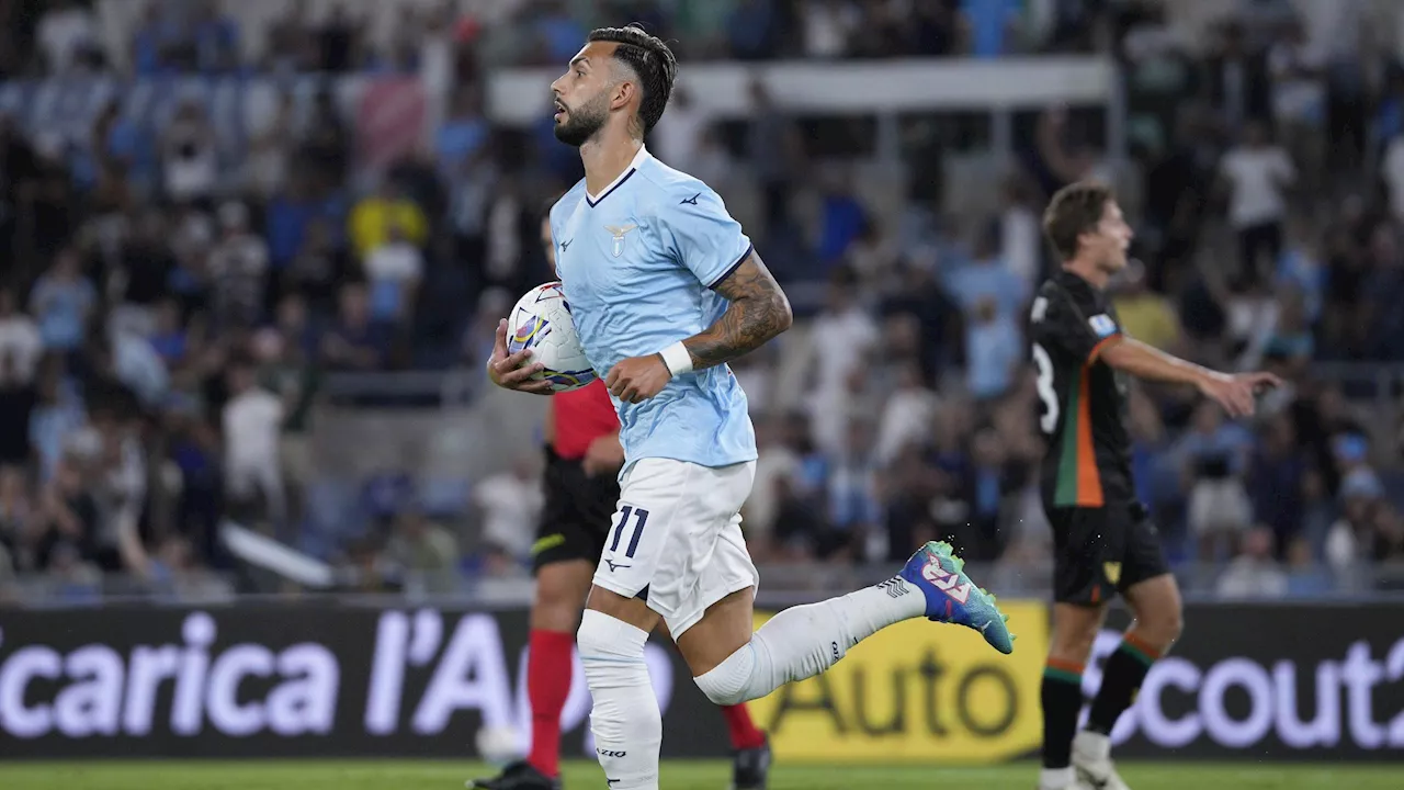  Le pagelle di Lazio-Venezia 3-1: Ciro Castellanos, Noslin in palla, Svoboda sciagurato, Oristanio delude