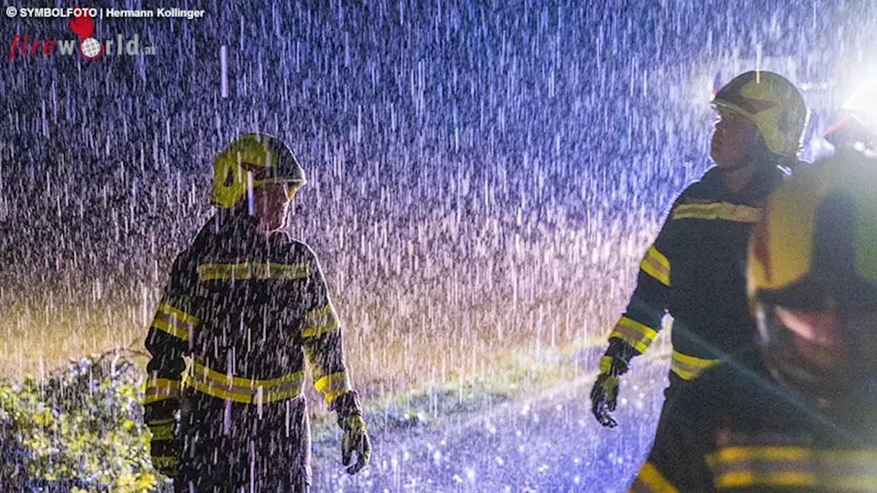 D: Heftiges Unwetter über Dresden sorgt am 18. August 2024 für Welle an Notrufen