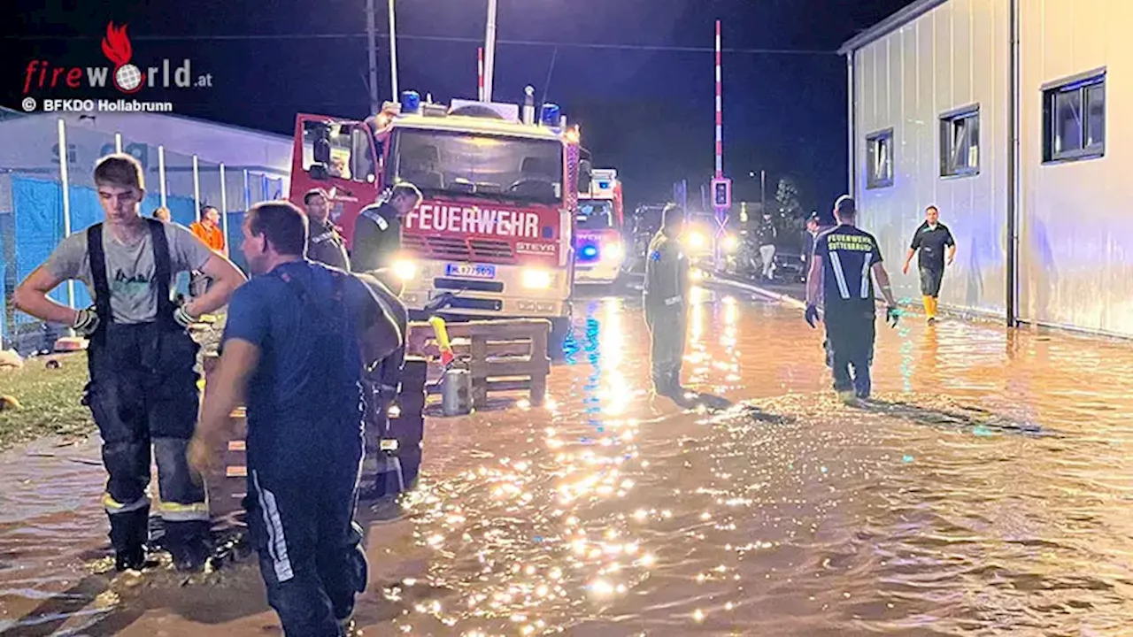 Nö: Raum Hollabrunn mit 18. August 2024 neuerlich von schwerem Unwetter getroffen