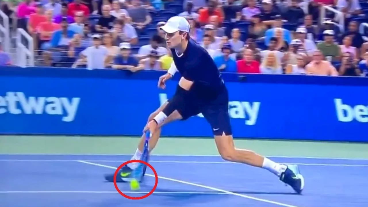 ‘That is horrendous’: Tennis star left fuming over ‘most controversial match point ever’