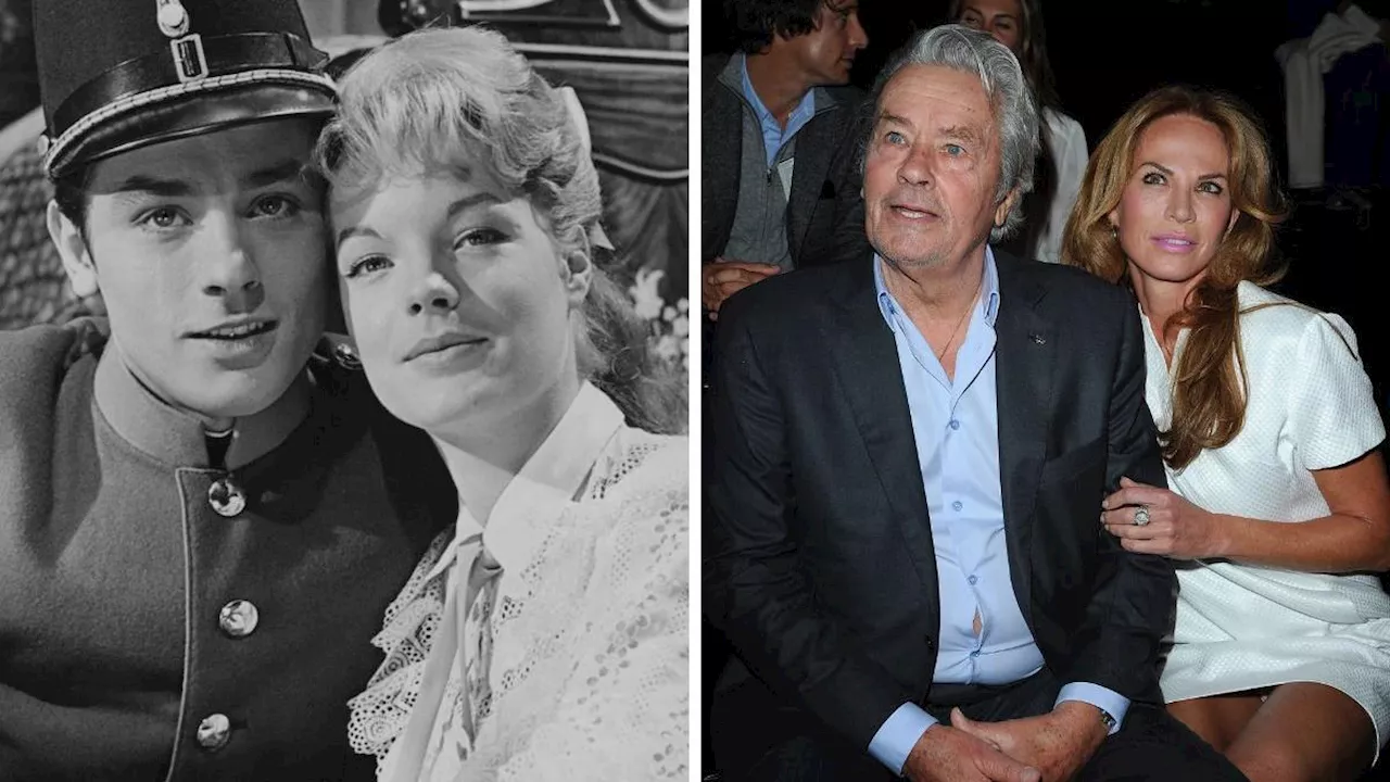 Alain Delon: da Romy Schneider alla badante Hiromi, tutti i suoi amori