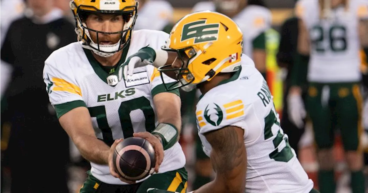 Rankin rushes for three touchdowns to power Elks to 47-22 road win over Ticats