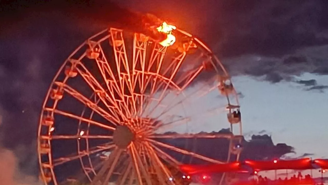 Ferris wheel fire at German festival injures more than 20