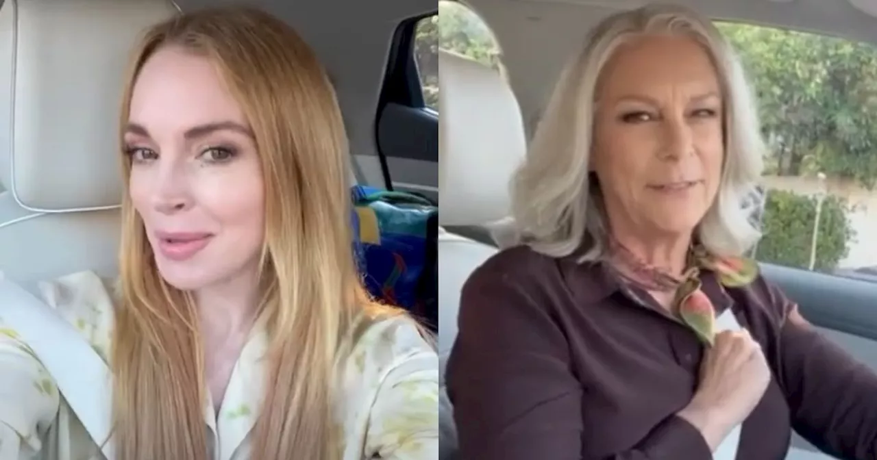 Lindsay Lohan shares BTS from 'Freaky Friday' sequel using viral TikTok audio